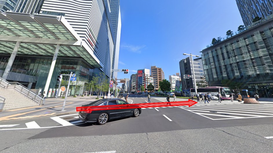 ライザップゴルフ名古屋駅前店の行き方