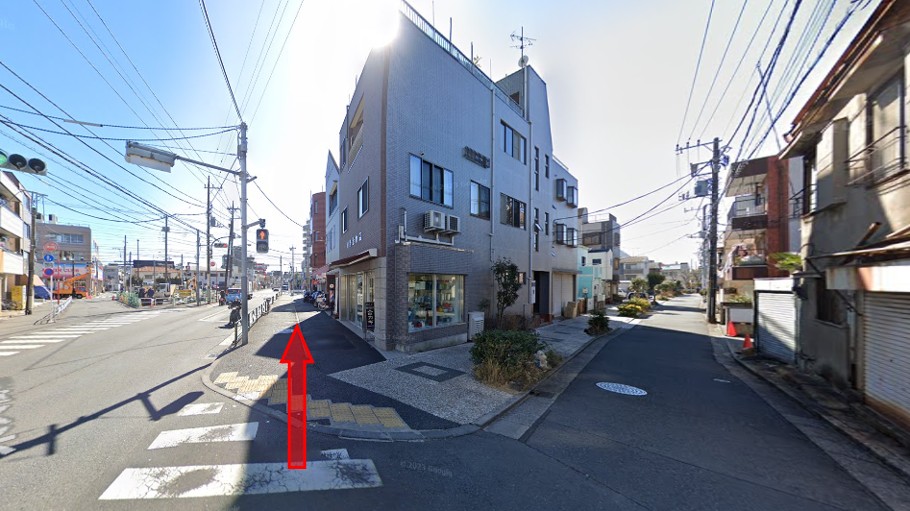 チキンゴルフ小岩店へのアクセス5