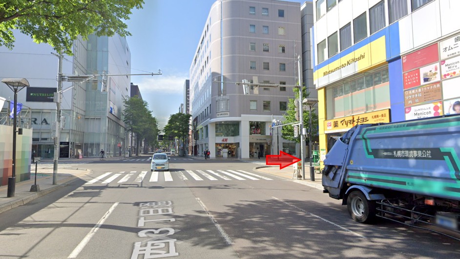 チキンゴルフ札幌店へのアクセス2