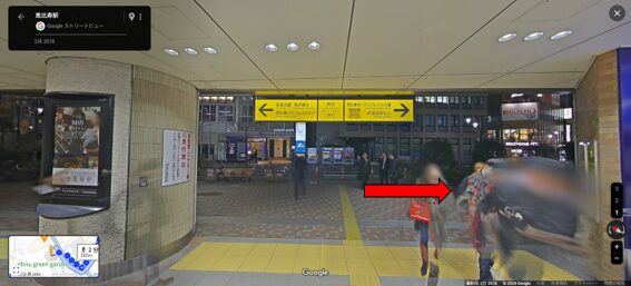 ゴルフテック恵比寿店へのアクセス|恵比寿駅西口を出て右に曲がる
