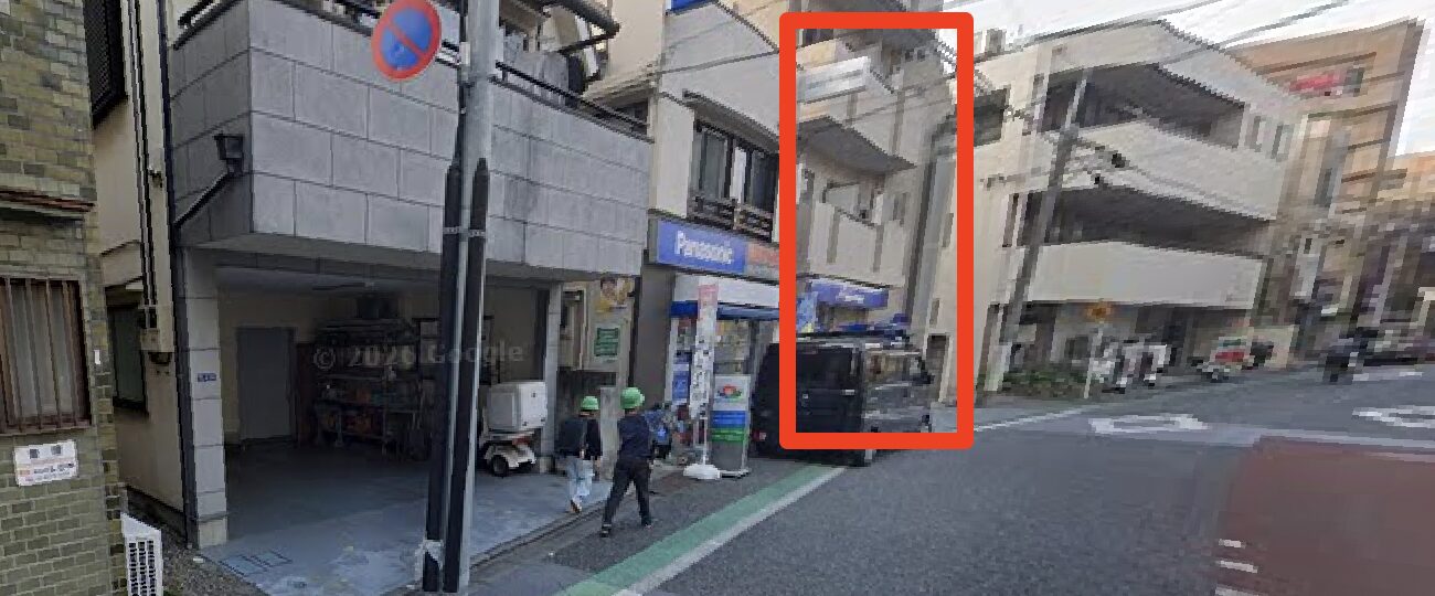 SMART GOLF北新宿店が入ったサンシャインマンション