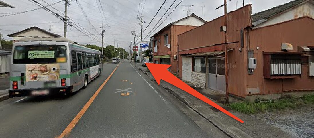 グランド坂を直進