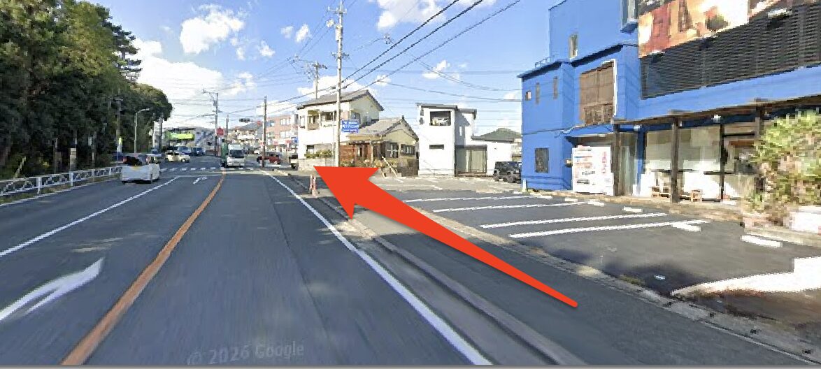 グランド坂をさらに直進