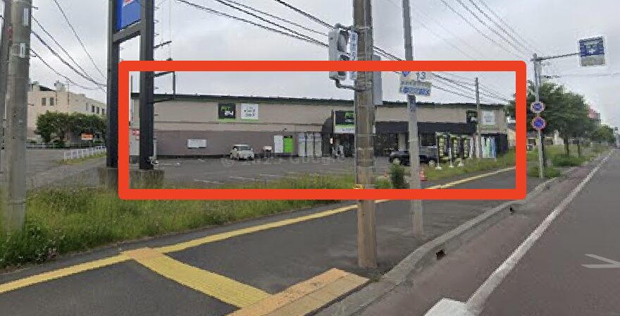 FiT24インドアゴルフ厚別東店の外観