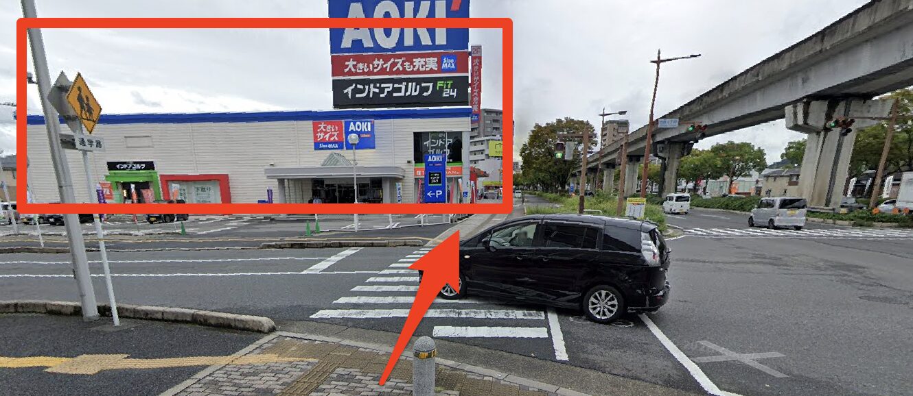 FiT24インドアゴルフ広島祇園新道店の外観