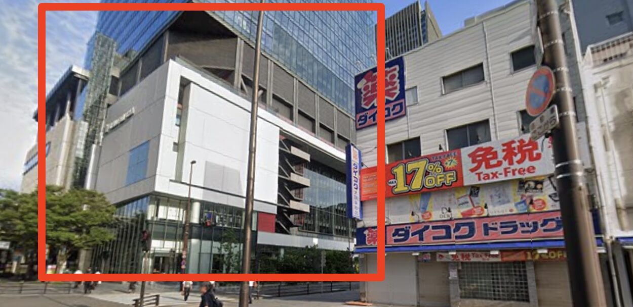 ゴルフテックが入ったグランフロント大阪北館