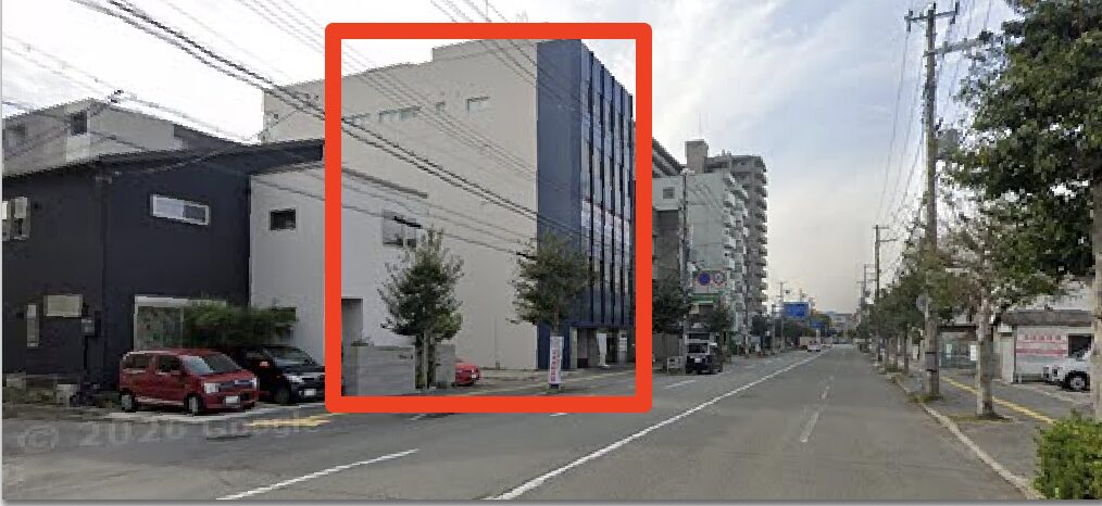 チキンゴルフ姫路店へのアクセス|店舗が入ったビル