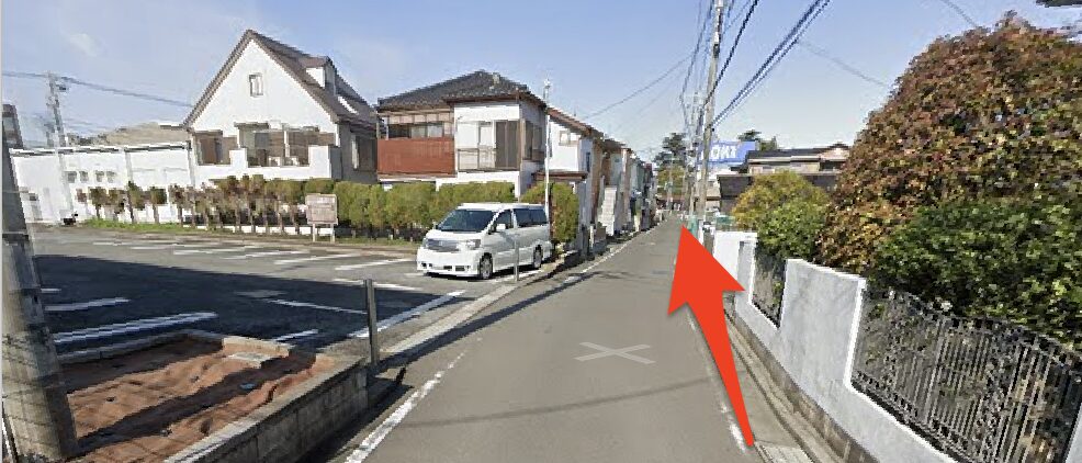 直進する