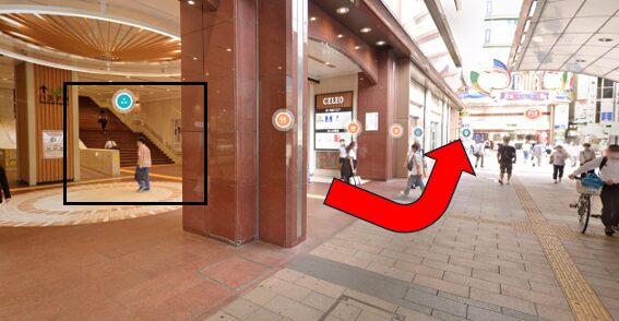 ゴルフパフォーマンス八王子店の行き方4