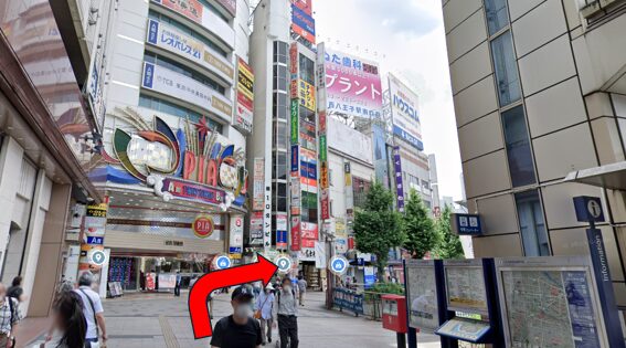 ゴルフパフォーマンス八王子店の行き方5