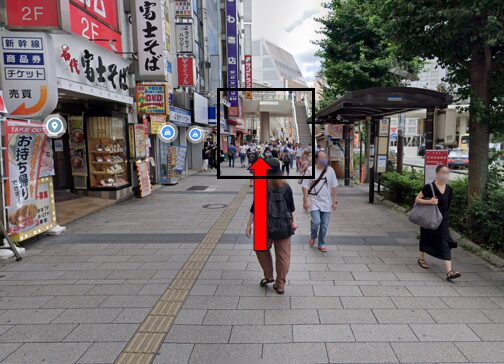 ゴルフパフォーマンス八王子店の行き方6