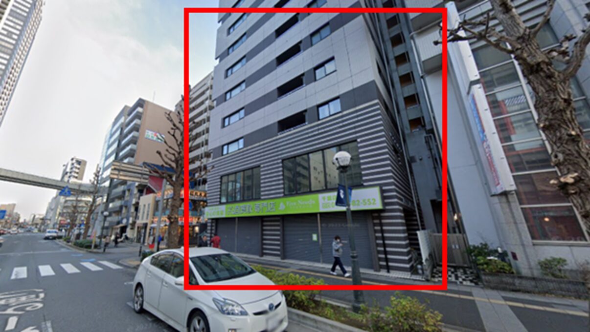 チキンゴルフ千葉店へのアクセス|大庄マンション(2階)